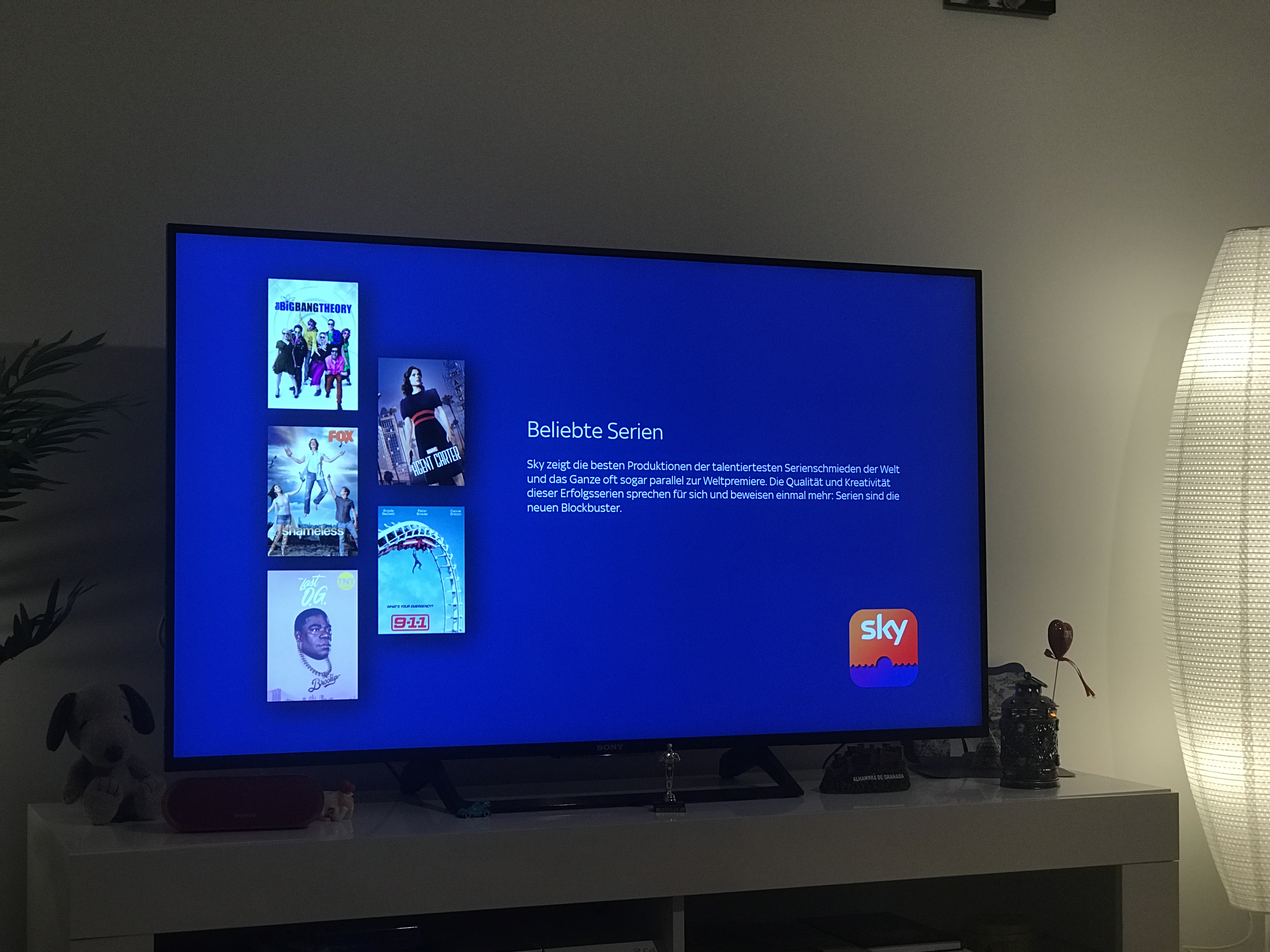 Sky Ticket playback setup