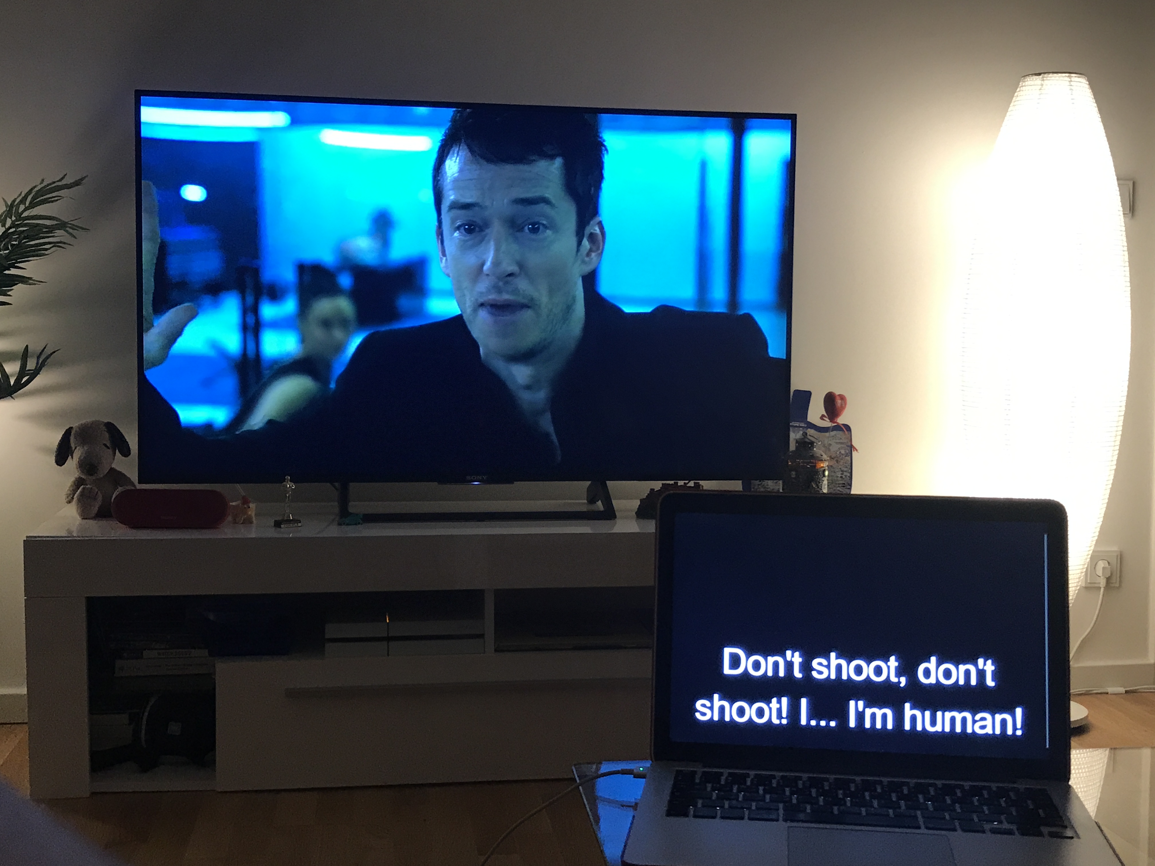 Sky Ticket subtitle timing setup